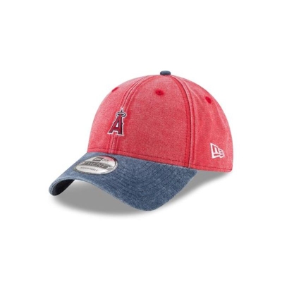 Los Angeles Angels Gorra | New Era MLB Rugged Canvas 9twenty Adjustable Cap Mexico - Rojos